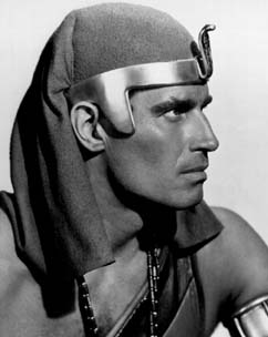 Charlton Heston als Moses