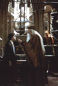 Harry und Professor Dumbledore