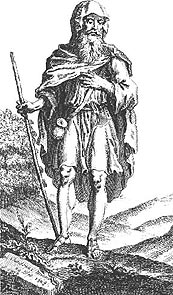 Druiden-Bild des 18. Jahrhunderts